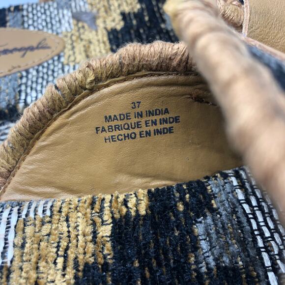 Free People Womens Mulholland Fabric Mule Brown Size EU 37 US 7 - Picture 6 of 8